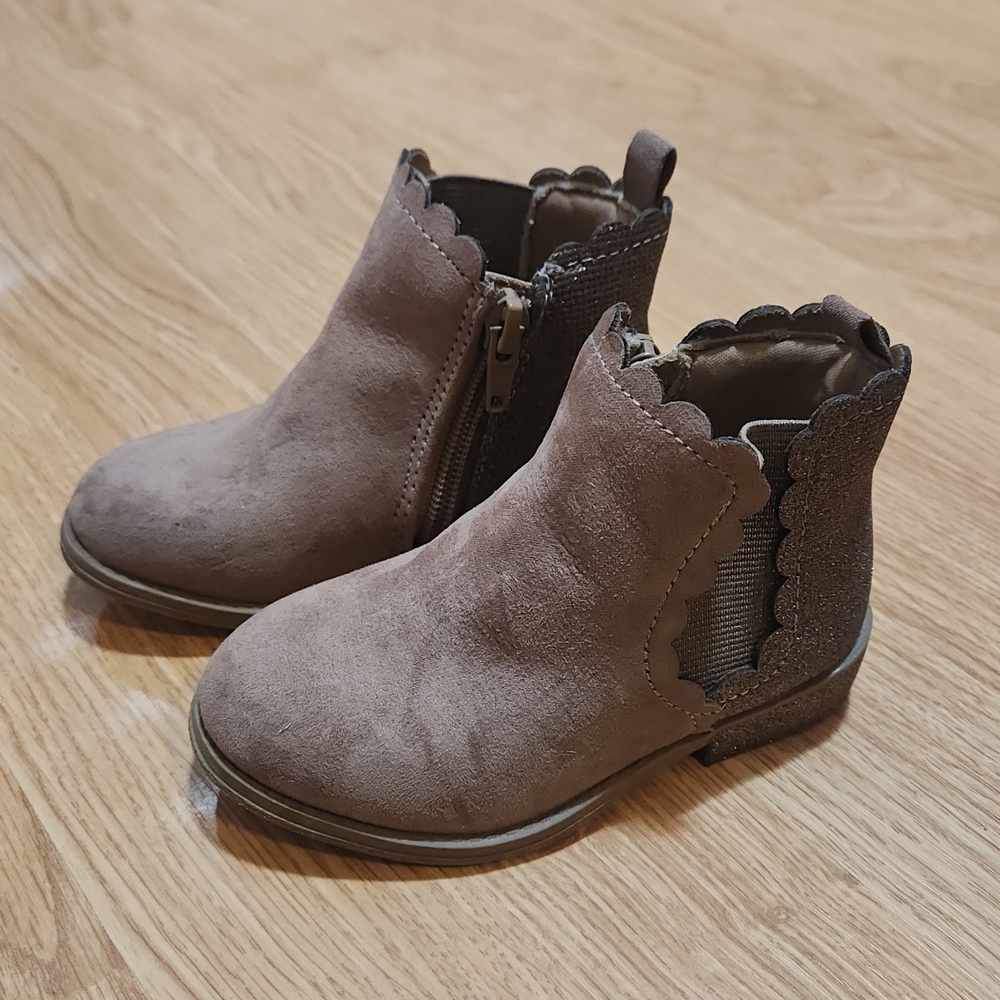 Kids Brown Ankle Boots
